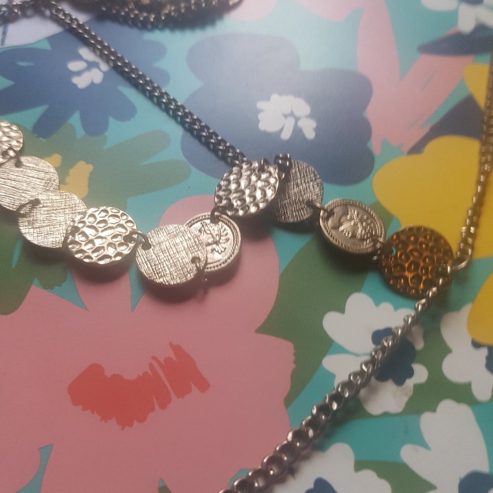 coin medallion necklace